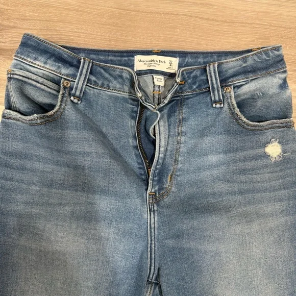 Abercrombie & Fitch Super Skinny High Rise Jeans – Size 27 Short - Picture 5 of 9